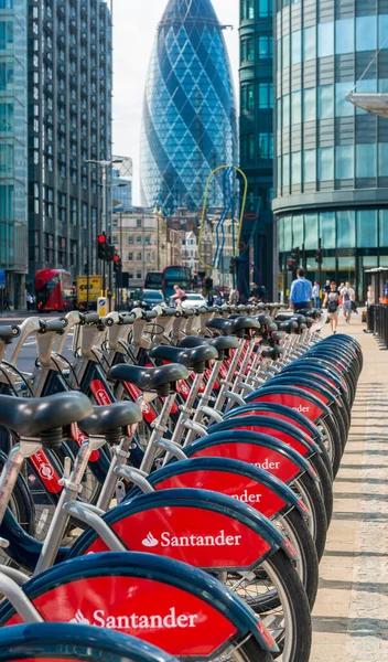 Londra Regno Unito Giugno Dettaglio Bici Boris Linea Giugno 2015 — Foto Stock