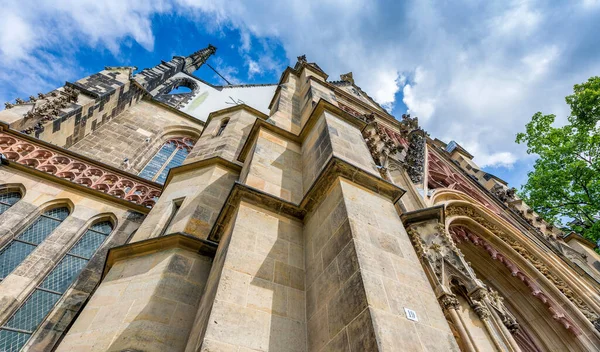 德国萨克森莱比锡的Thomaskirche — 图库照片