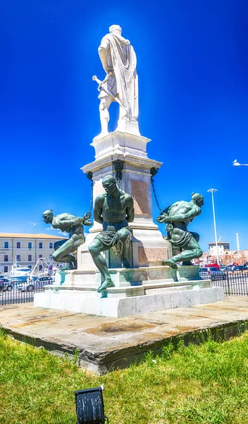 Livorno Italia Junio 2015 Vista Ciudad Hermoso Día Verano Livorno —  Fotos de Stock