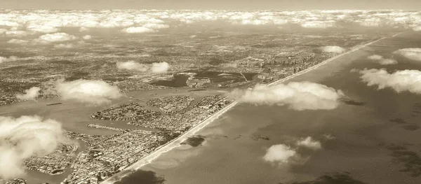 Niesamowity Widok Miami South Beach Florida Stany Zjednoczone Ameryki — Zdjęcie stockowe