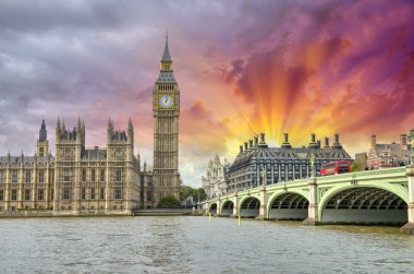 Westminster Bridge güzel görünümü