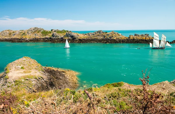 Beautiful coast of Brittany, France. — Stock Photo, Image