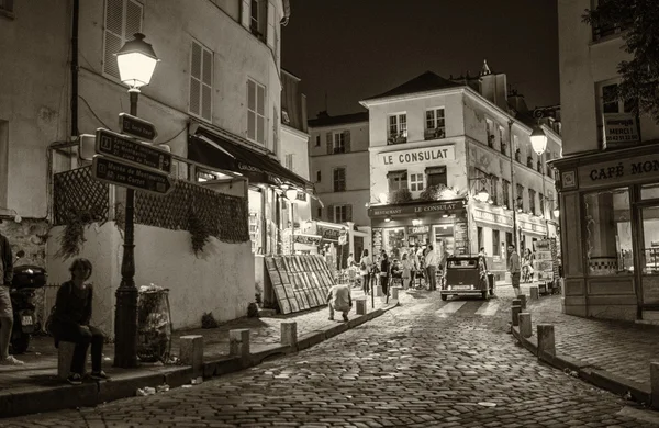 Montmartre gator — Stockfoto