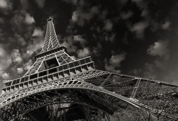 Beautiful colors of Eiffel Tower and Paris Sky Royalty Free Stock Images