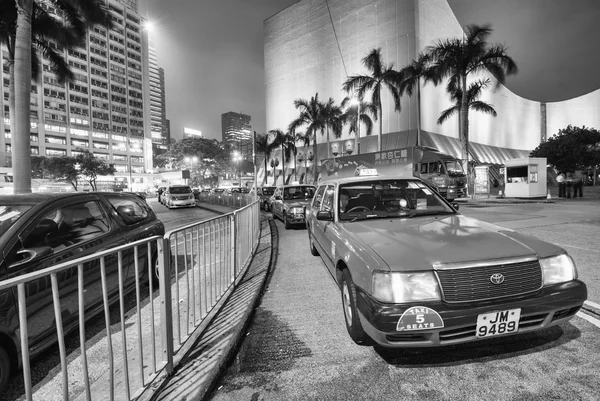 Taxis rojos — Foto de Stock