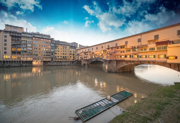 Maravillosos colores al atardecer en Florencia —  Fotos de Stock