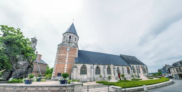 Chiesa di Allouville Bellefosse in Normandia — Foto Stock