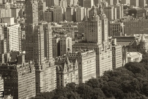 Manhattan - Batı Yakası havadan görünümü — Stok fotoğraf