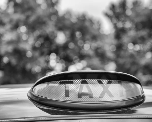 Taxi sign — Stock Photo, Image