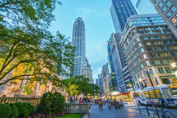 Busy traffic New York — Stock Photo, Image