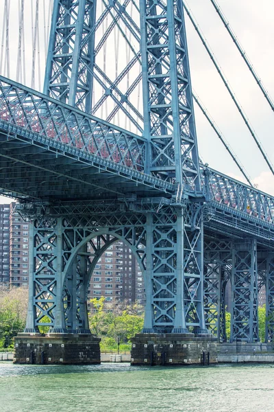 ニューヨークのウィリアムズバーグ橋 — ストック写真