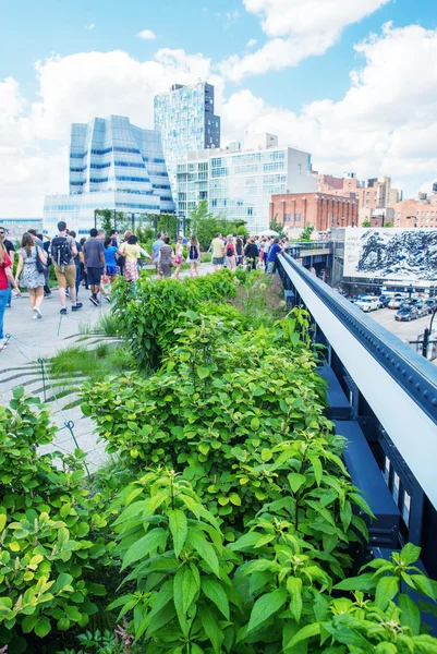 High Line Park en Nueva York — Foto de Stock