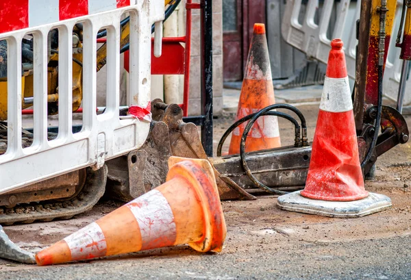 Trabajos de carretera — Foto de Stock