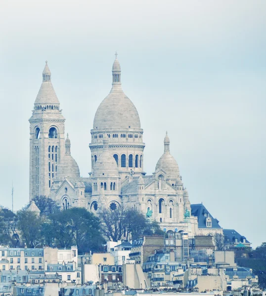 Parijs. Basilique du Sacre Coeur — Stockfoto