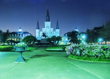 New Orleans sokaklarında şehir