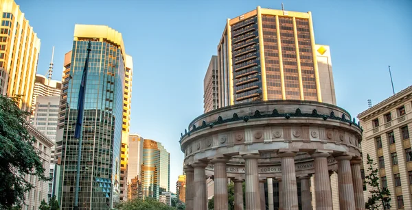 Brisbane gökdelenler - queensland, Avustralya — Stok fotoğraf