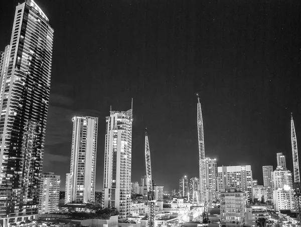Luci della città in una bella notte . — Foto Stock