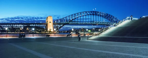 Vue spectaculaire sur le port de Sydney — Photo