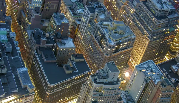 Prachtige skyline van New York stad — Stockfoto