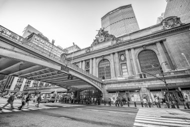 Historic Grand Central Terminal in NYC clipart