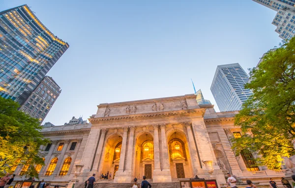 The New York City Public Library — Stock Photo, Image