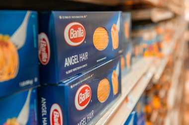 Angel saç kutu makarna barilla
