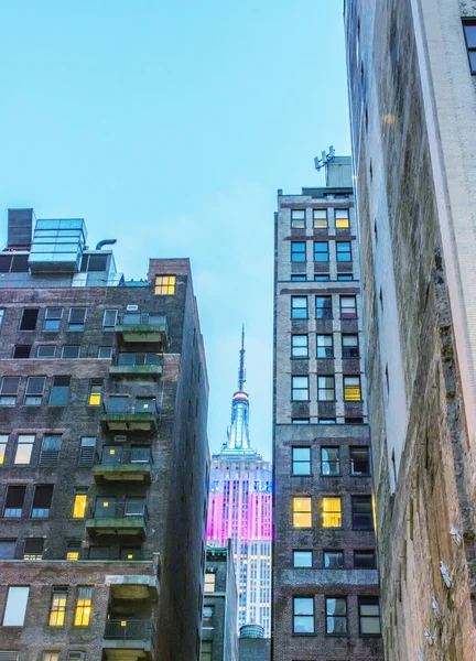 Empire state Binası closeup — Stok fotoğraf