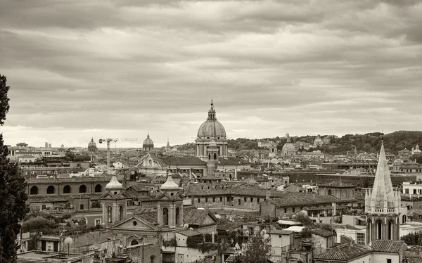 航空写真ビュー、古代のローマの都市 — ストック写真