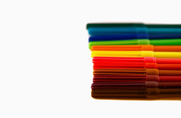 Marcadores de colores — Foto de Stock