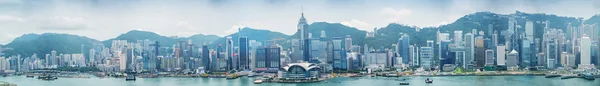 Atemberaubender Panoramablick auf Hongkong — Stockfoto