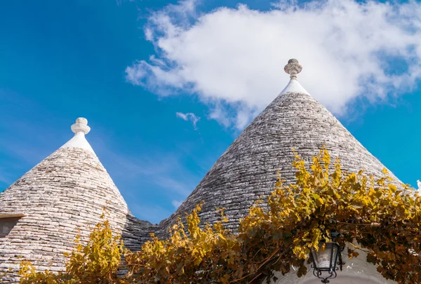 Egyedi furcsa Alberobello — Stock Fotó