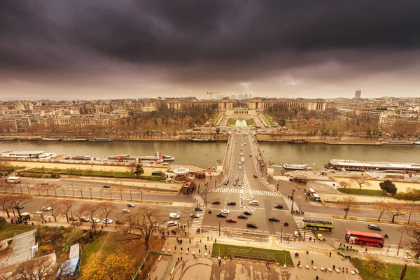 Torre Eiffel alrededores — Foto de Stock