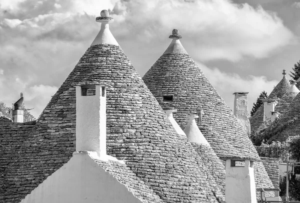 Alberobello je Trulli. — Stock fotografie