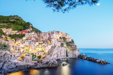 Manarola, beş topraklar. Cinque Terre, İtalya