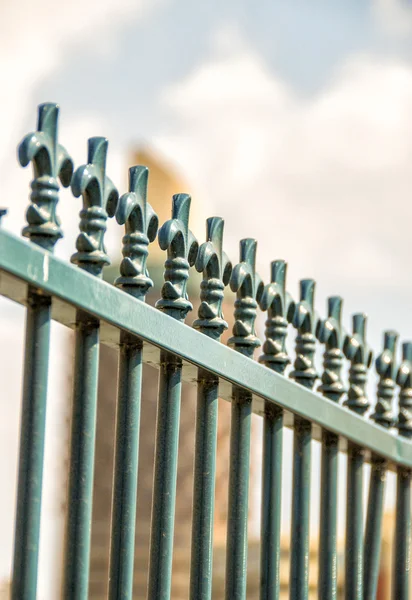 Metal railing — Stock Photo, Image