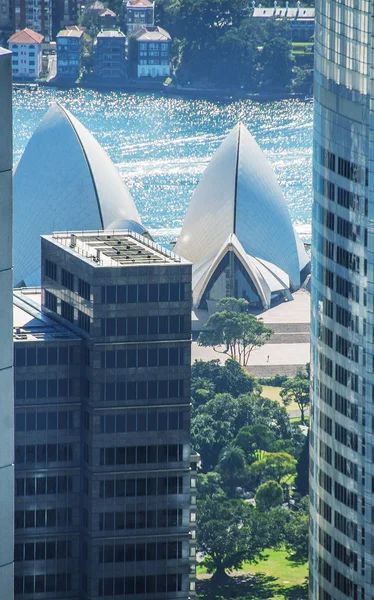 Sydney luchtfoto stadsgezicht - Australië — Stockfoto