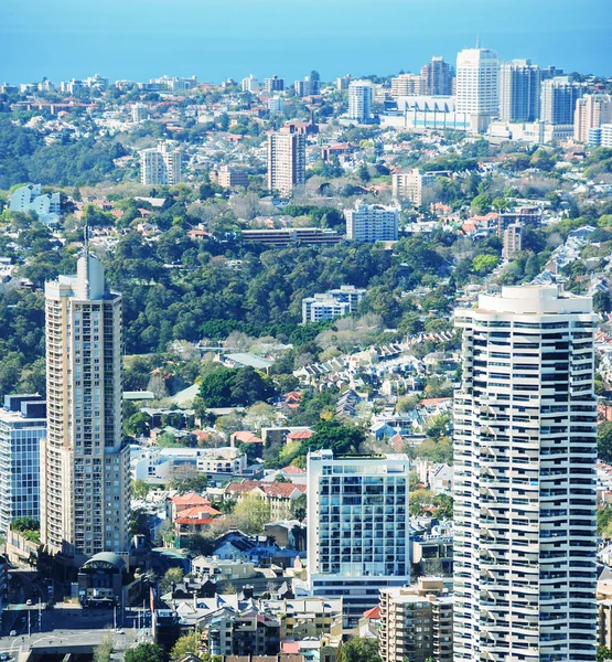 Sydney aerial cityscape - Australia — Stock Photo, Image