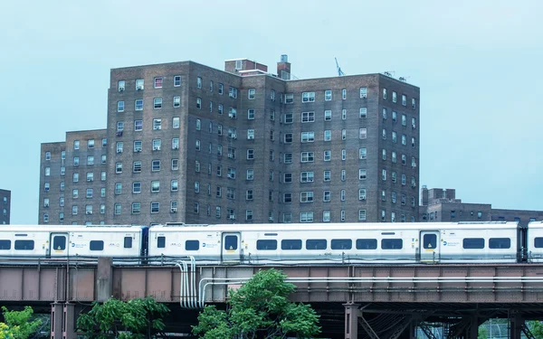 Vitesse du train Metro North Railroad — Photo