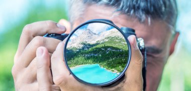 Fotoğrafçı alarak fotoğraf Dslr fotoğraf makinesi ile