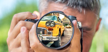 Fotoğrafçı alarak fotoğraf Dslr fotoğraf makinesi ile
