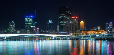 Brisbane manzarası, gece