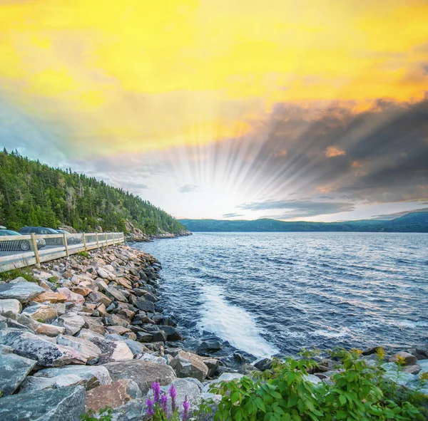 Costa del Quebec, Canada — Foto Stock