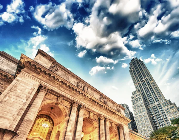 La biblioteca pública de Nueva York — Foto de Stock