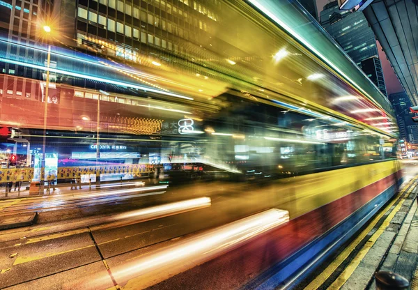 Traffic light trails