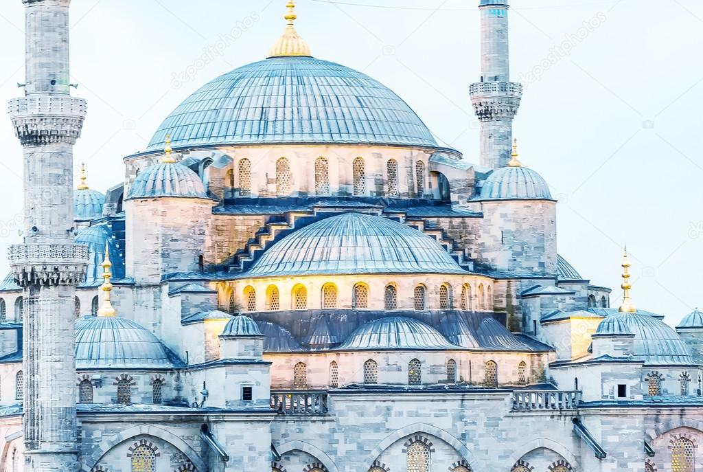 Blue Mosque on a beautiful evening