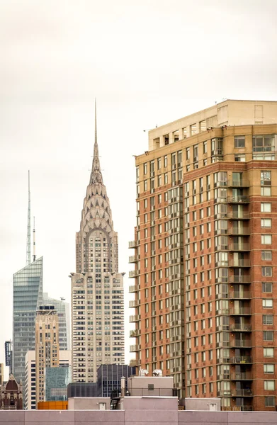 Manhattan'ın gökdelenler ve binalar — Stok fotoğraf