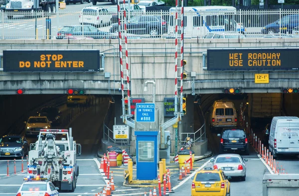 Ingresso del Queens Midtown Tunnel — Foto Stock