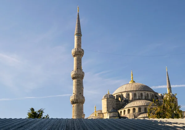 Blauwe moskee Buitenaanzicht — Stockfoto