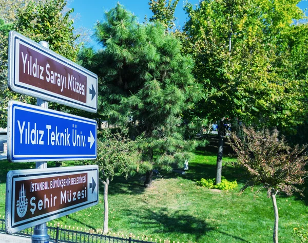 Istanbul'da yol tarif — Stok fotoğraf