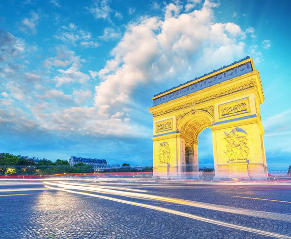 Arco do triunfo em Paris — Fotografia de Stock